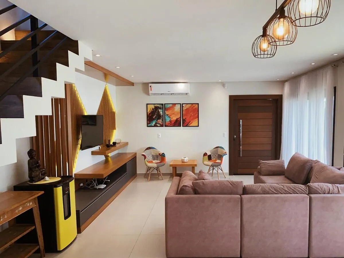 Casa 4 Suites Garopaba, Rosa Internacional - Surfland Garopaba